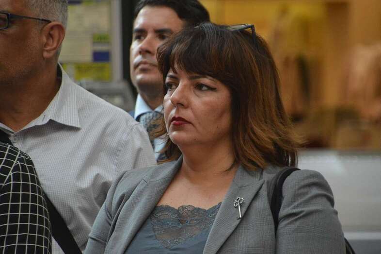 Gloria Cabrera, concejala del Ayuntamiento por CC (Foto TA)